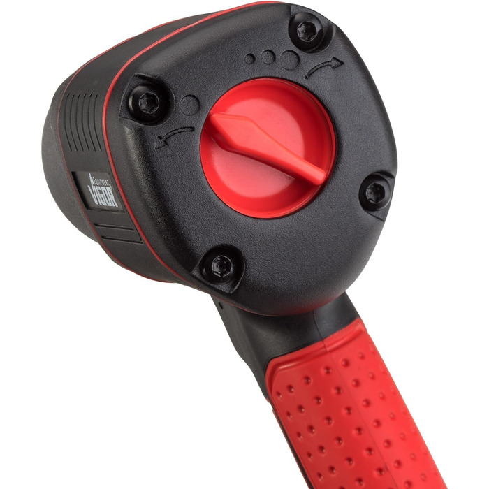 Пневматичний ударний гайковерт ViGOR V4800 - макс. момент відкручування 1200 Нм, квадрат 12,5 мм (1/2 дюйма) - низьковібраційний п