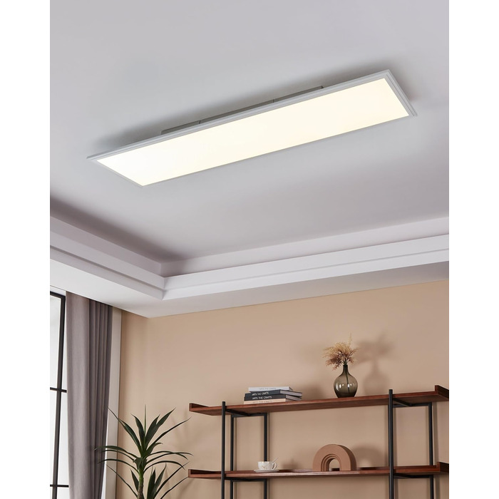 Стеля LED-світильник EGLO Salobrena 1, однолампова люстра для вітальні, нова модель, 120 x 30 см