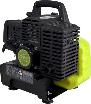 Інверторний генератор KSB 10i, генератор потужністю 1000 Вт, електронне перетворення електричної енергії, аварійний генератор живлення для чутливих електроприладів, двигун Euro 5, розетка Schuko 230 В, клас захисту IP23M, Blue 10i