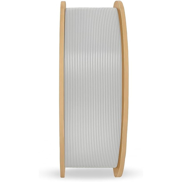 Мм СІРИЙ (СВІТЛО-СІРИЙ) 1кг високоякісна нитка для 3D-друку, з високою міцністю та ударною вязкістю, ідеальна для технічних деталей та прототипів, 3D PETG 1.75