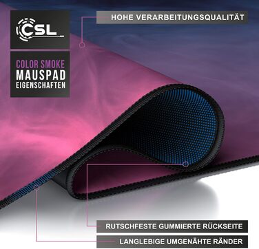 Мм - XXL килимок для миші великий з мотивом - настільний килимок великого розміру - покращує точність і швидкість - також для миші