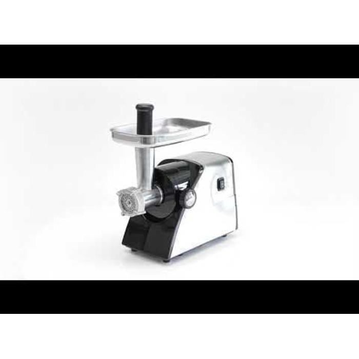 Електрична м'ясорубка Profi Cook PC-FW 1060, 1000 Вт, нержавіюча сталь, для м'яса, ковбас та кондитерських виробів, з насадками для ковбас, кеббе та 3 дисками з нержавіючої сталі