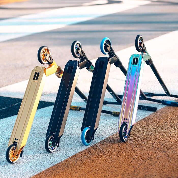 Трюковий самокат Самокат для 7 років і старше - Діти, підлітки та дорослі, Трюковий самокат з легкосплавними дисками 110 мм Самока