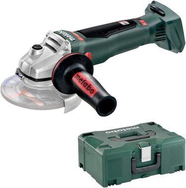 Акумуляторна кутова шліфувальна машина Metabo WB 18 LTX BL 125 Quick (613077840) 18 В Li-Ion (без акумулятора, без зарядного прист