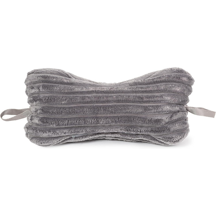 Домашній текстиль H&F Подушки, подушки для голови, подушки для читання, кісточки для читання, подушки для шиї, валики для шиї, кістяні подушки, дорожні подушки, що праються, для ліжка, дивана Колір сіра штучна замша 1 сіра штучна замша