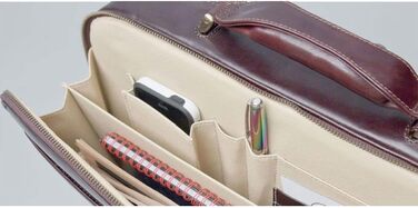 Італійська розкішна шкіряна сумка для ноутбука Volterra в чорному кольорі