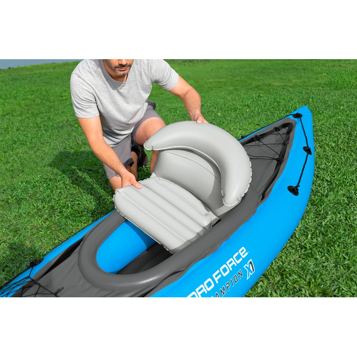 Набір для каяка Bestway Hydro-Force Cove Champion X1 275 x 81 x 45 см