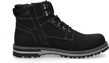 Чоловічі класичні ботильйони Dockers by Gerli, чоловічі ботильйони, знімна устілка, розмір 45 EU, чорні, 100