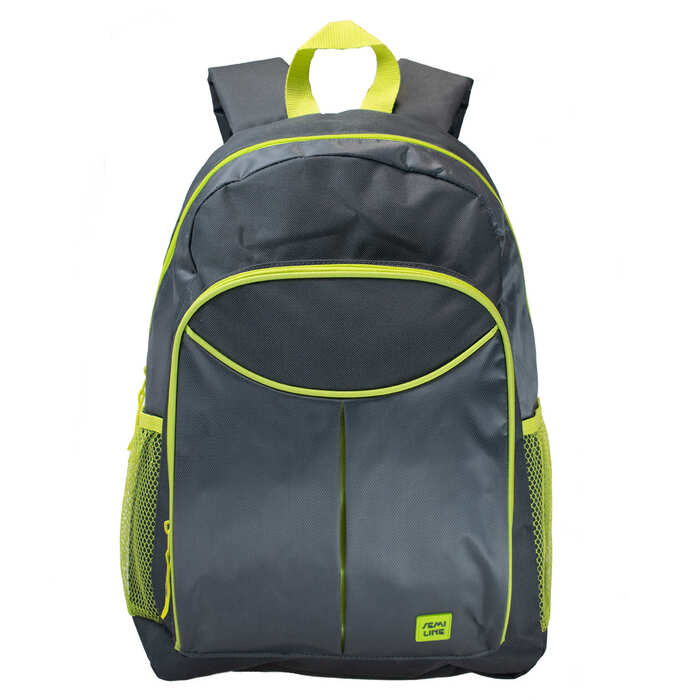 Рюкзак міський Semi Line 20 Graphite/Lemon (J4916-4)