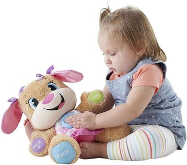 Іграшка будівельний транспортний засіб Fisher-Price - звуки та фрази, пропагує цифри, кольори та форми, з журавлем, версія англійська Італійська Португальська HWY65 (Українська)