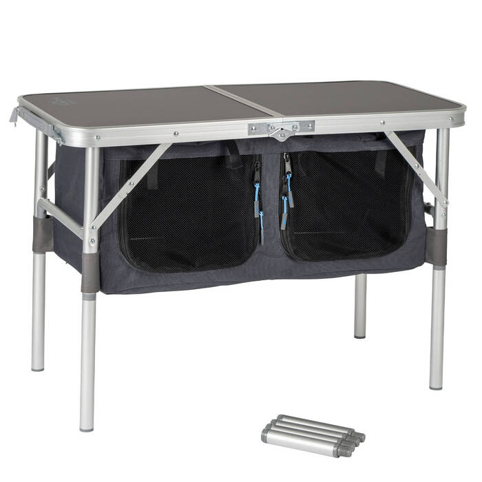 Стіл Bo-Camp Otter 80x40 cm Anthracite (1693680)