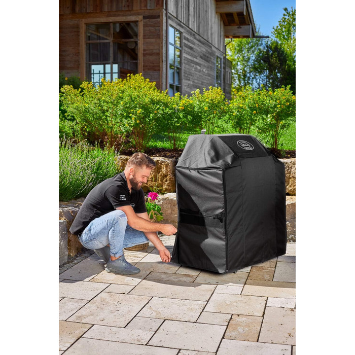 Захисний чохол RSLE для BBQ-станції VIDERO G3/G3-S, високоякісний 100 поліестер з PU-покриттям, зі зручною блискавкою, всепогодний, чорний