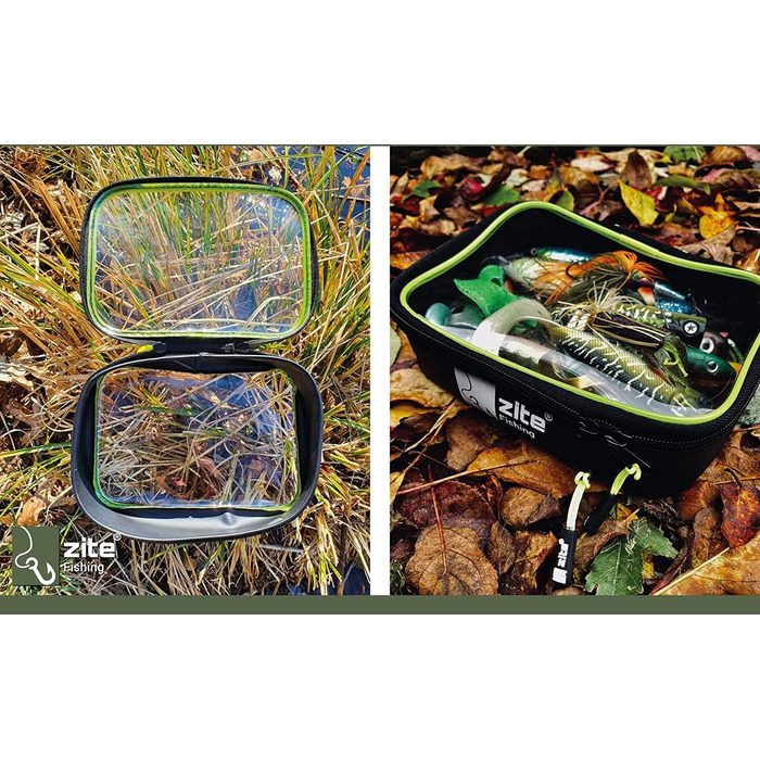 Набір рибальських сумок / 3 шт. Штучна наживка Велика наживка Рибальські приманки та рибальські аксесуари Сумки Водонепроникні 23x16x6 см / Сумки для наживки Predator Fishing