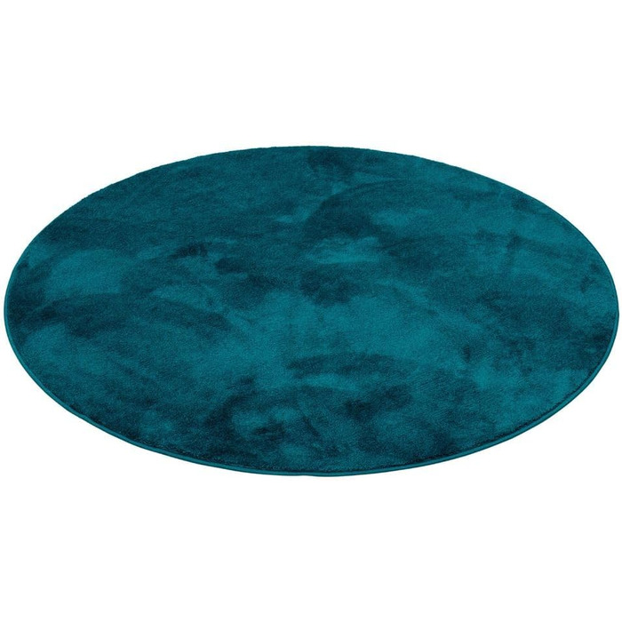 Розкішний Супер М'який Кудлатий Килим з довгим ворсом Круглий Пухнастий М'який Вітальня Спальня Melia Бензин 200 см Круглий