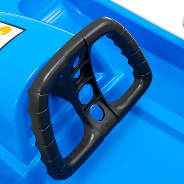 Санки KHW Snow Fox кермові з металевим гальмом, льодово-сині