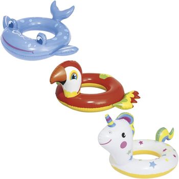 Кільце для плавання Bestway Happy Animal 3-6 років