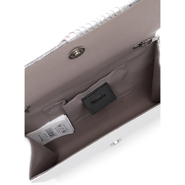 Клатч TAS Amalia Плісе 34322 Сріблястий