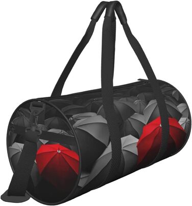 Дорожня сумка Смуток, штормовий день, парасольки - спортивна сумка для чоловіків та жінок, сумка для подорожей та спорту