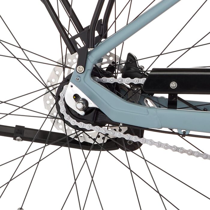 Електричний велосипед для чоловіків та жінок, розмір рами 43 см, 688 Втгод, двигун із середнім приводом 65 Нм, акумулятор 36 В 43 см - 688 Втгод CITA 2404, 2404 Active