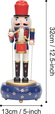 Музична скринька Лускунчика 32 см KI Store