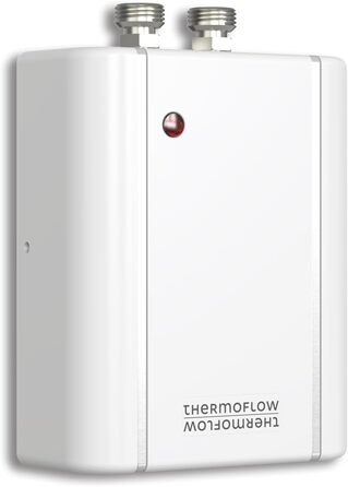 Проточний водонагрівач Thermoflow Elex 3,5 кВт 230 В невеликий безгерметичний радіатор гаряча вода до 25 C підключення G 3/8&39 2 л/хв