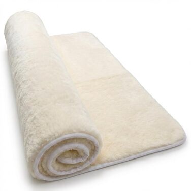 Австралійський протипролежневий килимок 65x100 см з надщільної вовни натурального походження, можна прати при температурі 30-90C, знімає тиск, дихає, 65 x 100 см