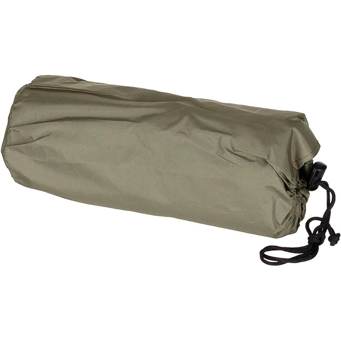 Надувний килимок для сну Fox Outdoor з підголівником, оливковий