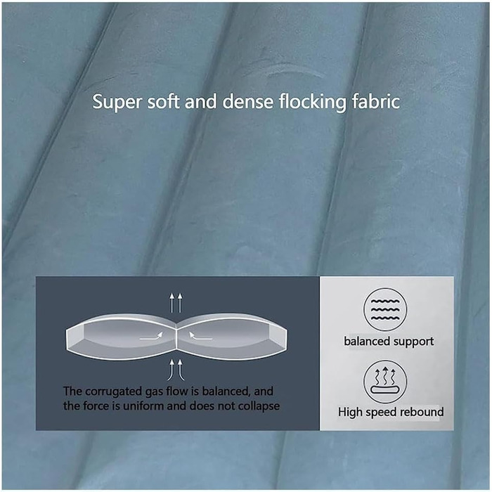 Надувний матрац для Ford Ranger 2012-2025, товстіший надувний матрац для заднього сидіння автомобіля з 2 подушками та місцем для зберігання речей, A/Сірий звичайний A/Сірий