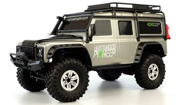 Позашляховик-краулер Dirt Pioneer 4WD 110 RTR, Сріблястий