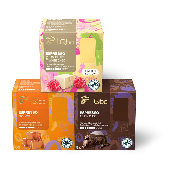 Ароматизована кава в капсулах Qbo Flavoured Selection – 24 шт.