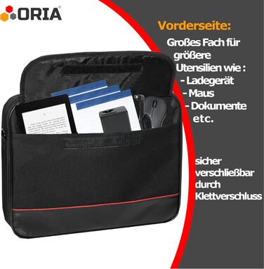 Сумка для ноутбука підходить для ноутбука Lenovo LOQ (15'') сумка через плече чохол-портфель з посиленим захисним каркасом сумка ч