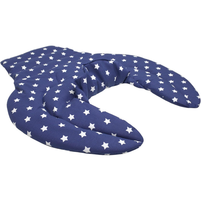 Подушка для шиї для шийного відділу хребта - шия плечі спина - зоряно-синя - ріпакова подушка - грілка для шиї
