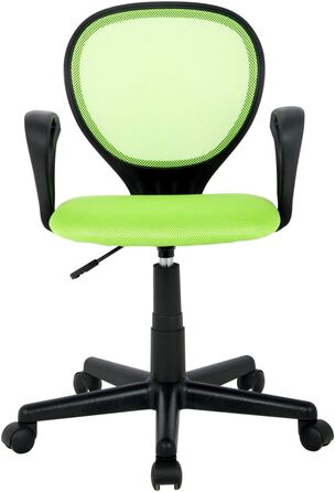 Офісне крісло SixBros. Зелене - H-2408F/1408 Зелене - Підлокітники