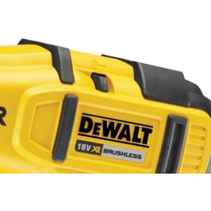 Акумуляторний цвяходер Dewalt 18В DCN660D2 (енергія удару 48 Дж, довжина цвяхів 32-63 мм, ємність магазину 110 цвяхів, контактний
