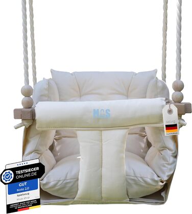 Дитячі гойдалки кімнатні з дерева граба з анкерними та кріпильними матеріалами для стелі, дитячі гойдалки садові, вантажопідйомніс