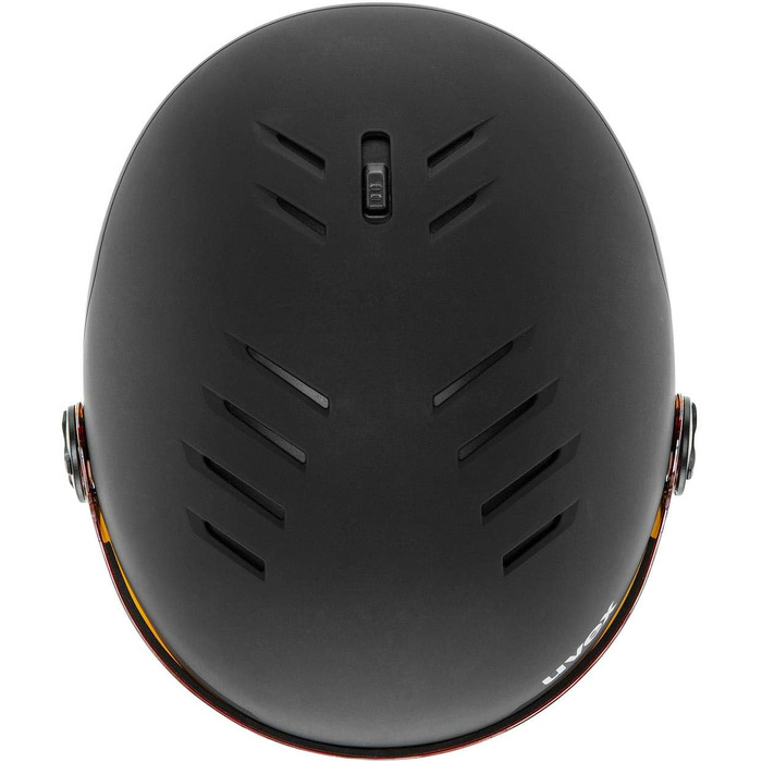 Захисний козирок для лижного шолома uvex Wanted Visor - темно-синій матовий чорний матовий 58-61 см стильний, спортивний