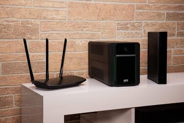 ДБЖ APC Easy UPS - BVX900LI-GR - джерело безперебійного живлення 900 ВА з виходами Schuko, резервний акумулятор і захист від перенапруг, резервний акумулятор з стабілізатором, світлодіодні індикатори (2200 ВА / 1200 Вт, виходи IEC - IEC - IEC - IEC - IEC,