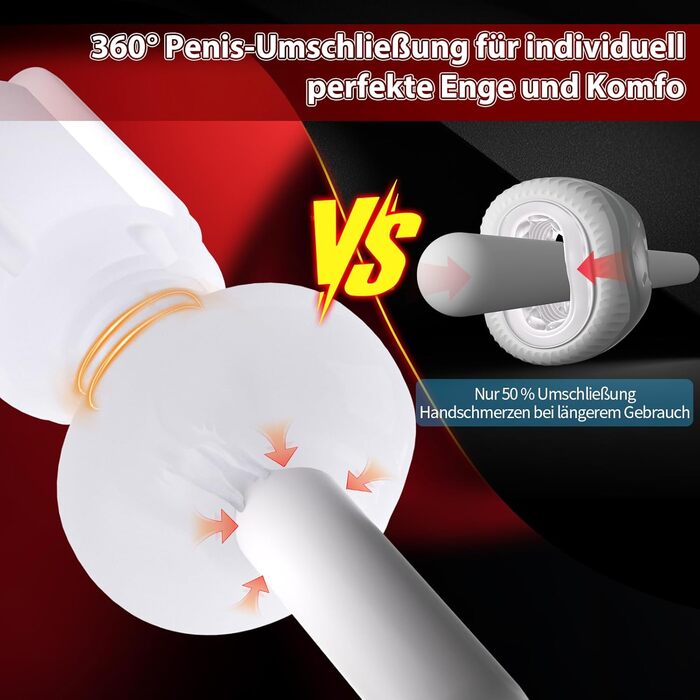 Мастурбатор YAWNSHE для чоловіків, електричний, з 7 рівнями щільності