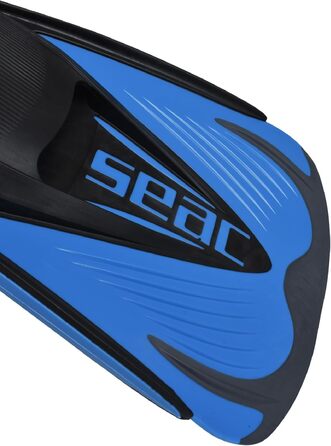 Ласти Seac Speed S короткі для тренувань у басейні та на відкритій воді, сині, 42/43