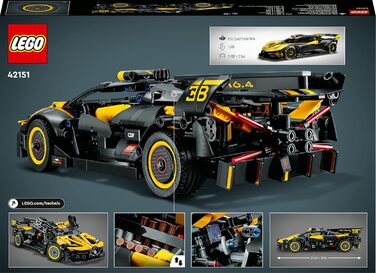 Конструктор LEGO Technic 42151, модель Bugatti Bolide, 905 деталей