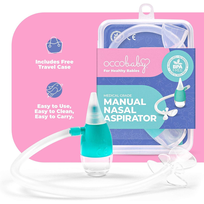 Ручний назальний аспіратор OCCObaby Baby для новонароджених і малюків