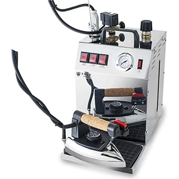 Професійна парова праска Прасувальна система GV06 INOX з нержавіючої сталі Професійна праска та антинакип Енергетичний клас A з ен