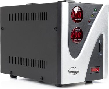 Стабілізатор напруги SilverCloud 1500VA 900W (2000 VA / 1200 Watt)