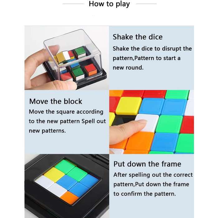 Гра Кубик Рубіка гра з магічними блоками настільна гра для двох послідовних головоломок тренування швидкості рук і логічних навичо