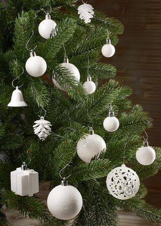 Набір різдвяних кульок із 100 предмета BRUBAKER