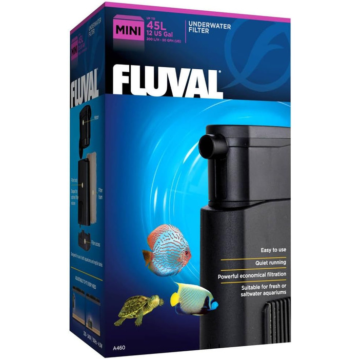 Підводний фільтр Fluval Mini 200 літрів на годину