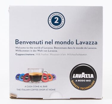 Спінювач молока 18200090 (холодне і тепле спінювання, 460 Вт), чорна кавоварка для капучино