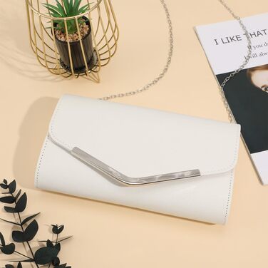 Вечірня сумочка для жінок, клатч на вечірку, сяючий, на весілля, золотий колір з білим