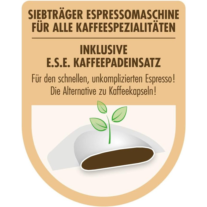 Дизайн Еспресо Piccolo Pro, срібло, 42721