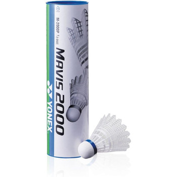 Волани для бадмінтону YONEX Mavis 2000, 6 шт., 78 шт., середнього розміру, синього кольору